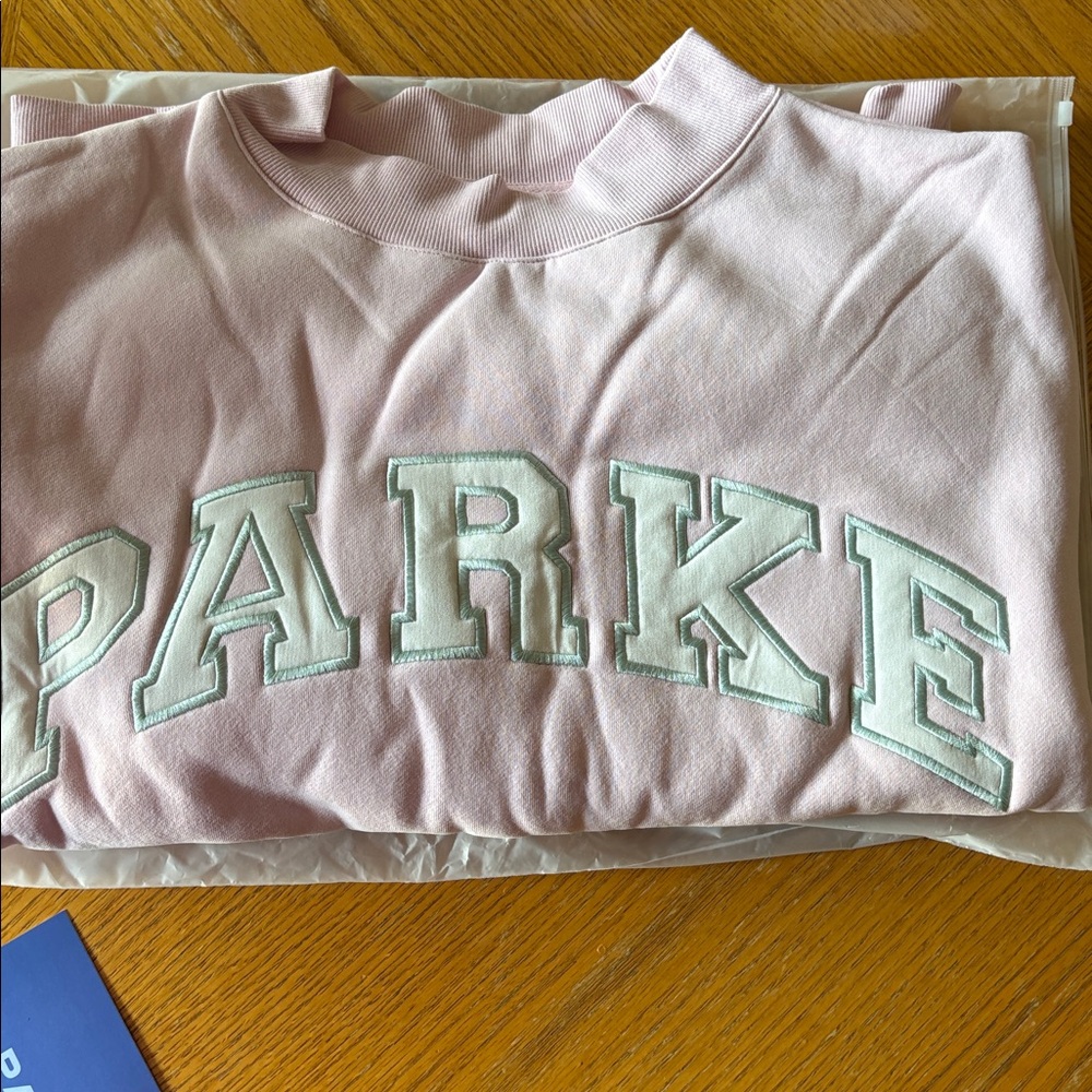 Parke Pink Classic Crewneck Sweatshirt - Picture 4 of 4